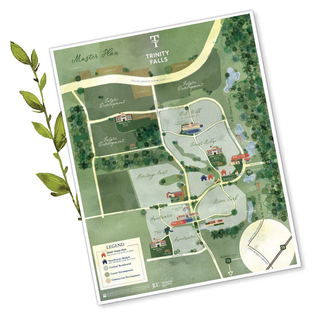 About Trinity Falls A New Home Community in McKinney, TX